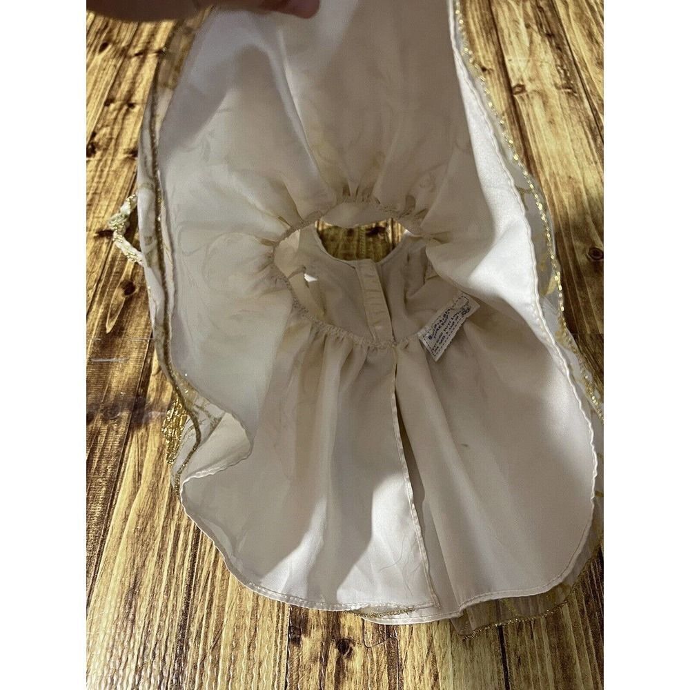 Build A Bear BAB Workshop Ivory Angel Outfit Sparkle Satin Head Band Halo - Picture 5 of 8